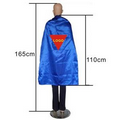 Halloween Costume Adult Superhero Cape Party Cloak